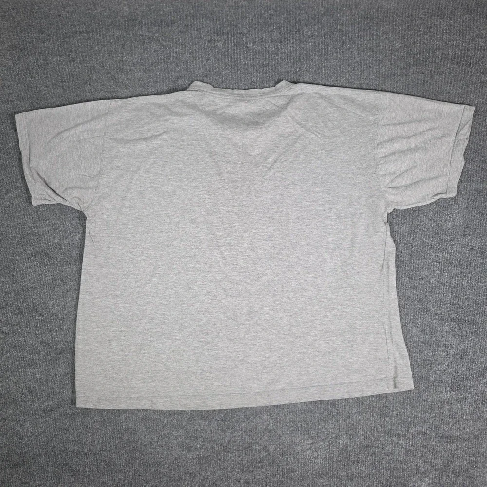 NBA Indiana Pacers Graphic T-Shirt Gray Mens 2XL Cotton Basketball Tee